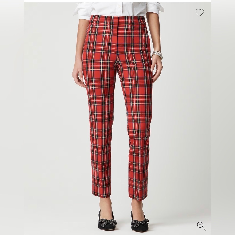J. Crew Winnie Plaid Pants
